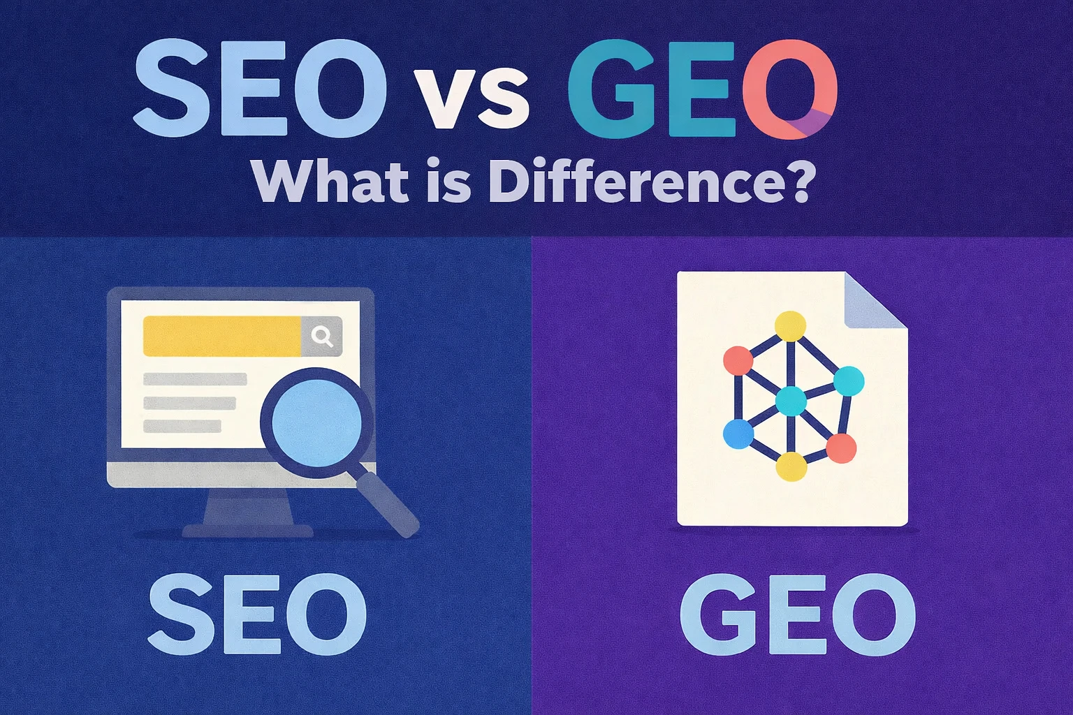Differences Between GEO and Traditional SEO