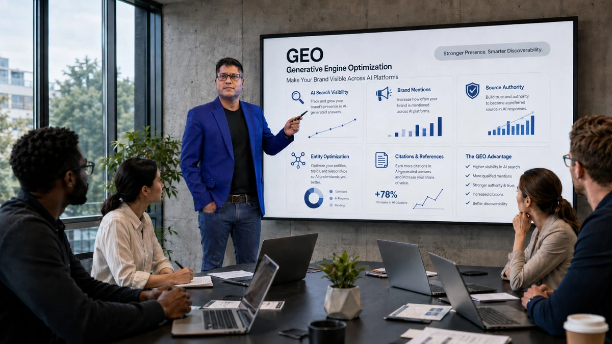 why business needs geo ai search visibility