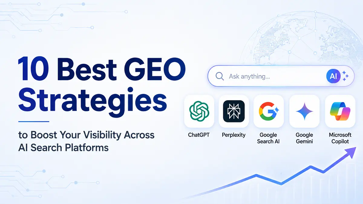 geo strategies for ai search visibility