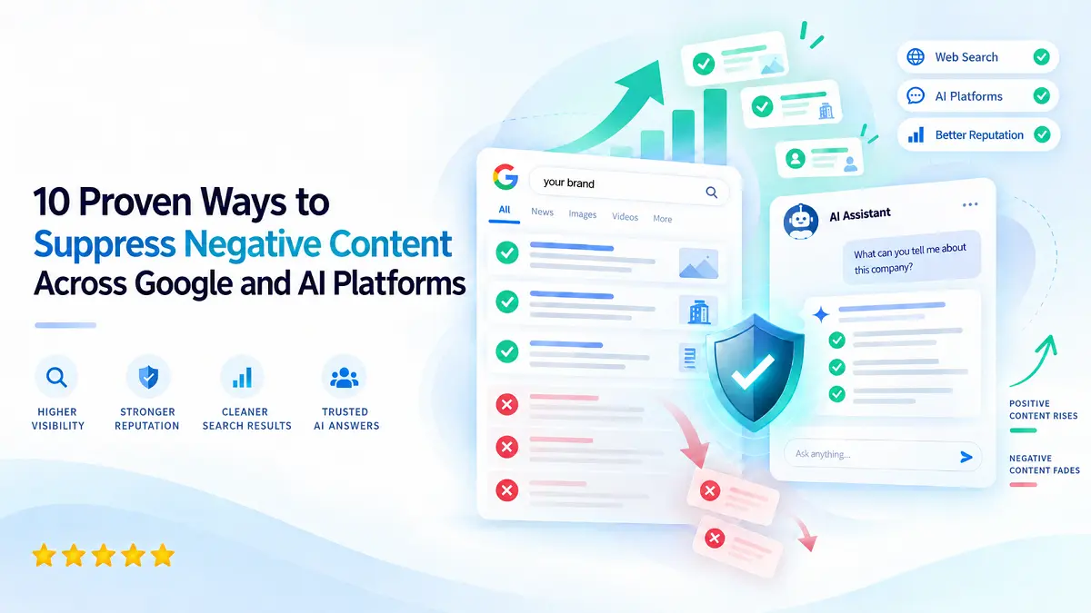 0 Proven Strategies to Push Negative Content Down in Google and AI